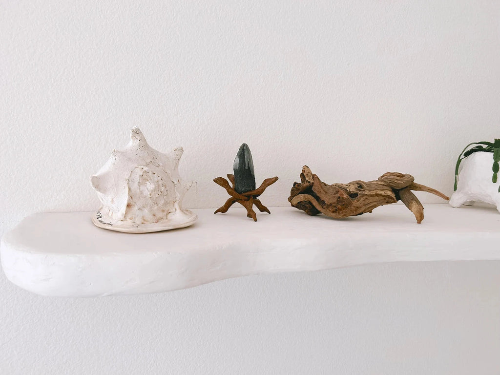 Aura Series A5S | Organic Concrete Wall Shelf